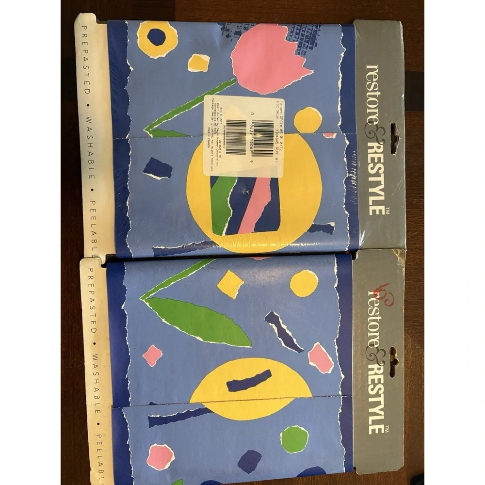 Vtg Restore & Restyle (2 Pkg) 15' Each Decorative Border Playful Spirit 1 Open